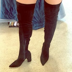 Never worn thigh high boots